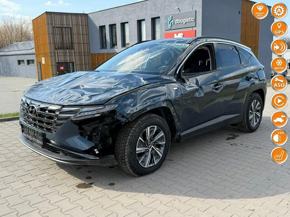Hyundai Tucson Select*Hybryda*Automat*Led*Kamera*VirtualCocpit*Navi*Zadbany*SerwisASO