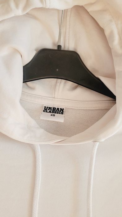 Bluza damska z kapturem biała Urban Classics Rozmiar XS / S