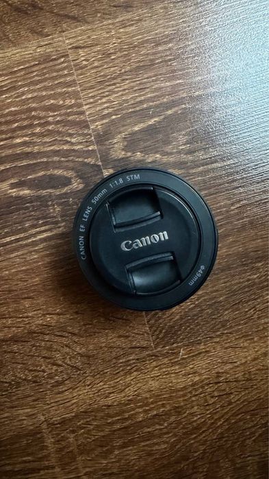 Сумка до фотоапарату + 2 обʼєктиви canon 18-55mm, canon EF 50mm 1:1.8