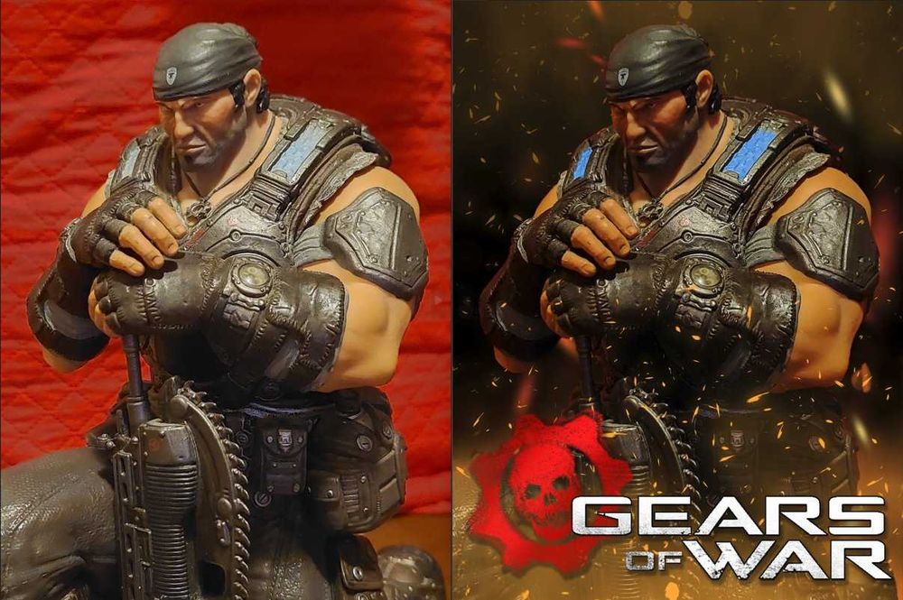 Figura Gears of War 3 Epic edition Marcus Fenix