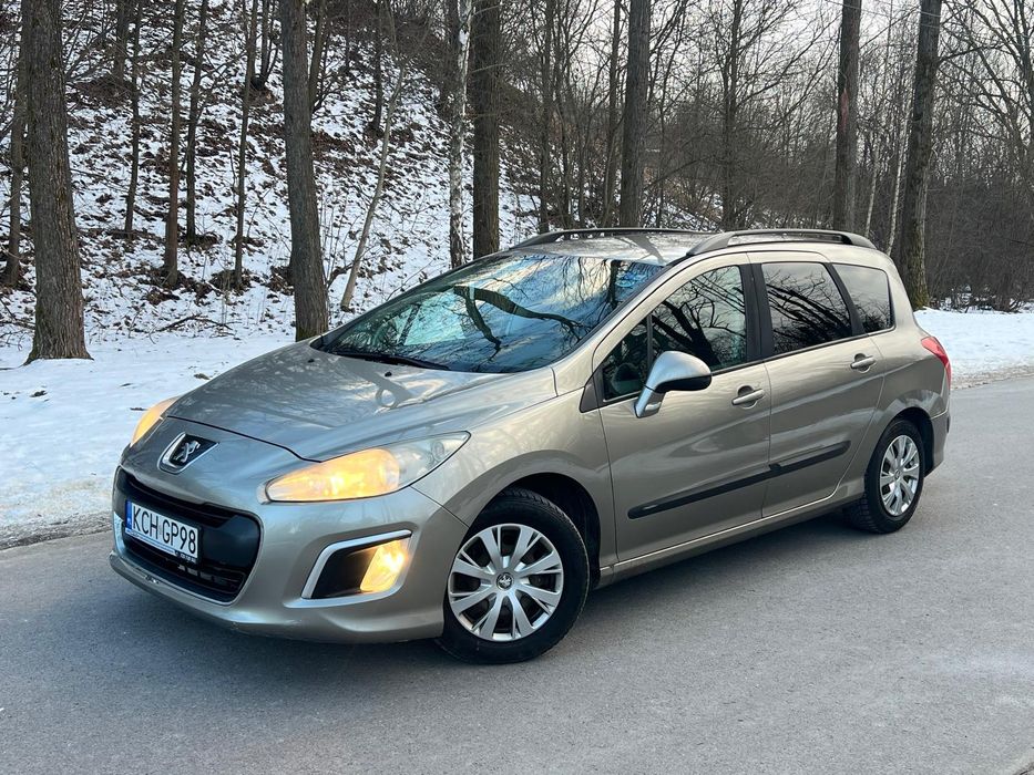 Peugeot 308 SW 1.6 HDI 2012r. Hak/ Webasto/ Grzane fotele