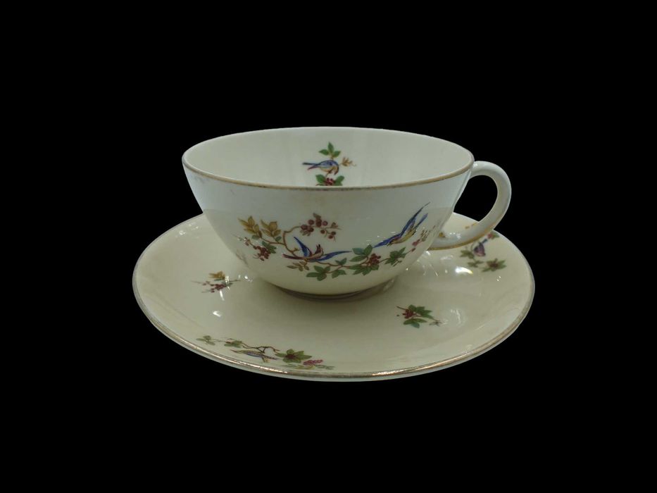 Trio porcelanowe König.pr. Tettau b110473