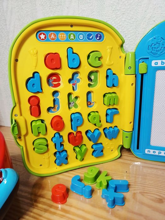 Розвиваючі іграшки mr.Pensil алфавіт ксилофон паровоз набір лікаря