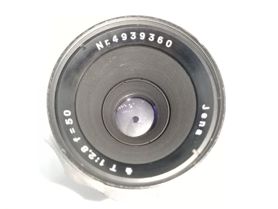 M42 Carl Zeiss Jena Tessar 50mm 2.8 silver