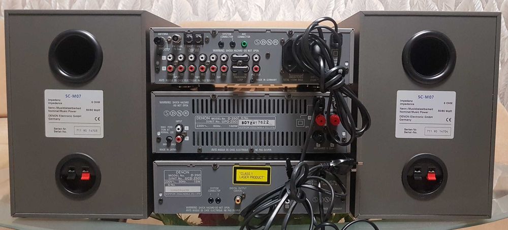 Миди система Denon D 250 Midi Hi-Fi system made in Japan/Germany