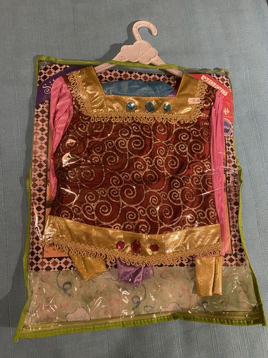 Fato carnaval criança princesa oriental