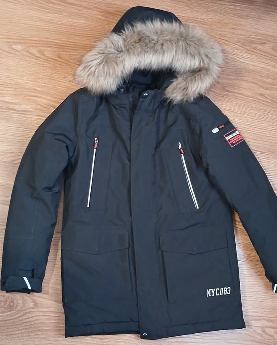 ТЕПЛА Зимова Парка Raintex (мембрана 3000mm). Підлітковий розмір 152.