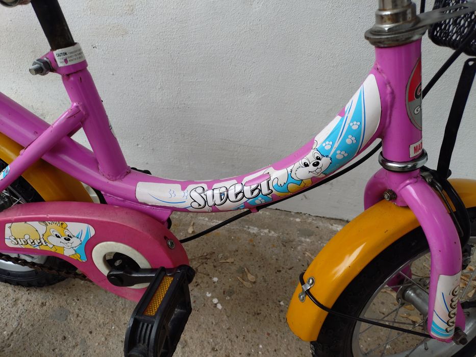 SWEET Rower rowerek dziecięcy koła 12 cali kółka boczne