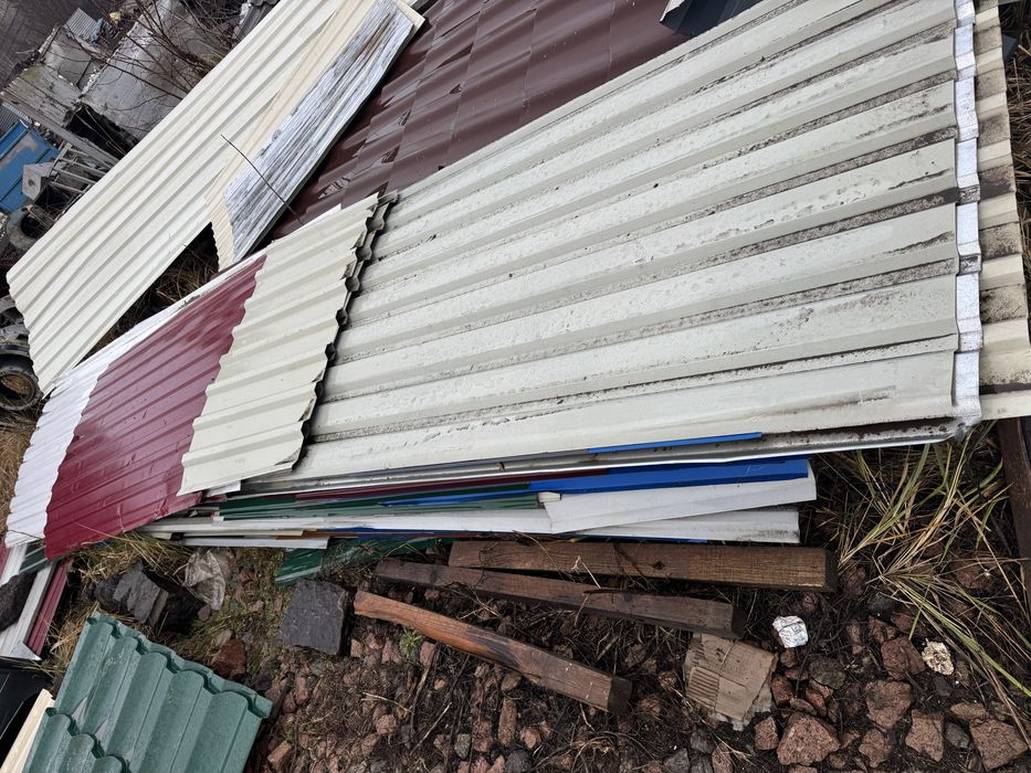 Профнастил б/у новий