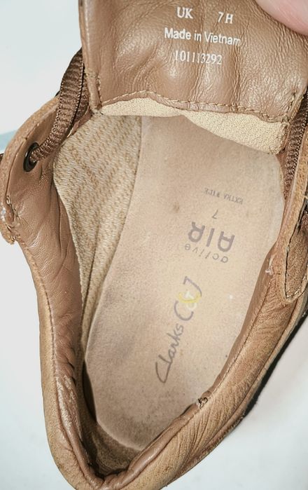 Туфли мужские CLARKS Active Air,Gore tex кожа,пена полиуретан 26,5(41p
