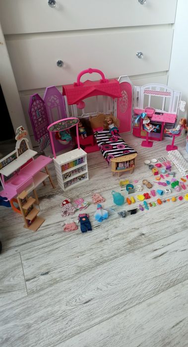 Zestaw Barbie domek
