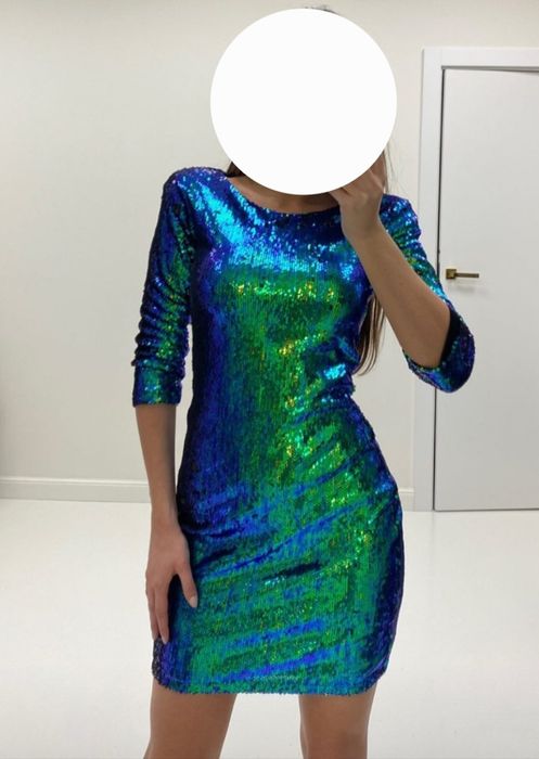 Nowa cekinowa przepiękna sukienka Sugarfree XS