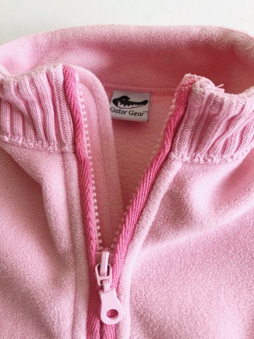 Флисовая кофта для девочки 12 месяцев