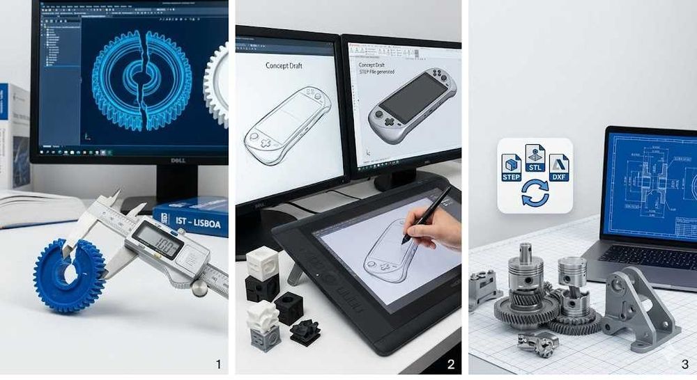 Modelação 3D & Design de Engenharia | Projetos à Medida450518412931911680