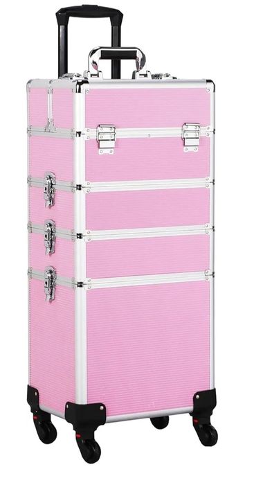 Walizka Na Kosmetyki Kosmetyczka Na Kółkach XXL YAHEETECH 4w1