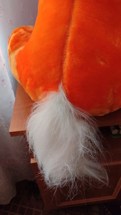 Мягкая игрушка, Лиса, новая
