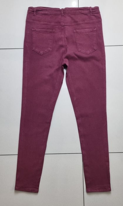 Spodnie GOODIES bordowe roz. 46 plus size