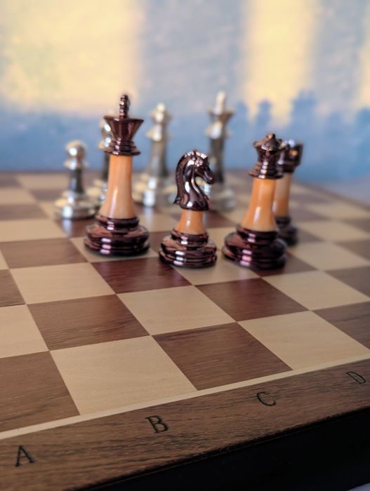 Шахи Люкс ‼️дерев'яна дошка акрілові фігури