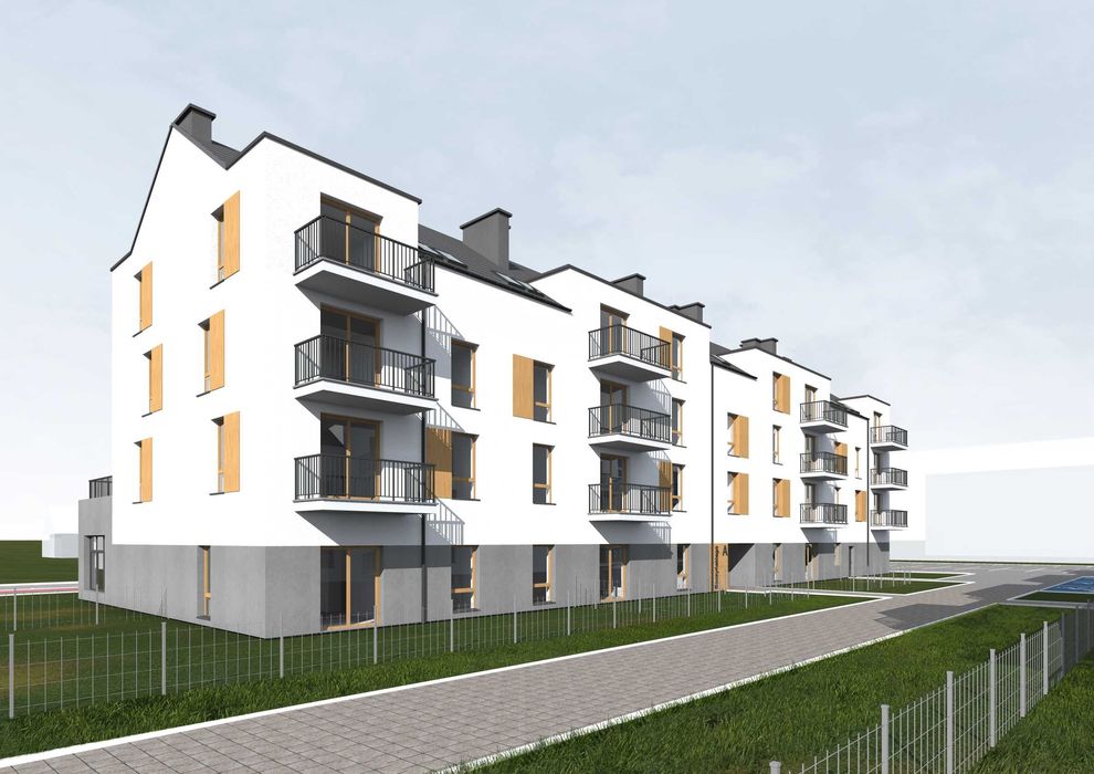 APARTAMENT 3 POKOJE + parking + balkon / winda / ogrzewanie podłogowe / wideo domofon