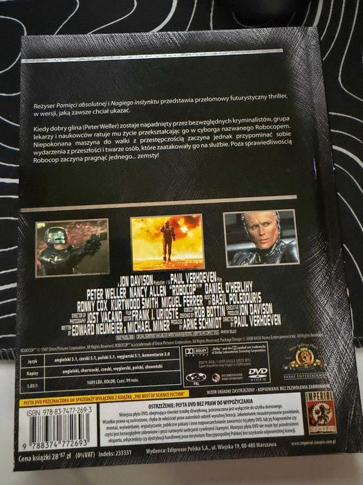 ROBOCOP tom 14 dvd
