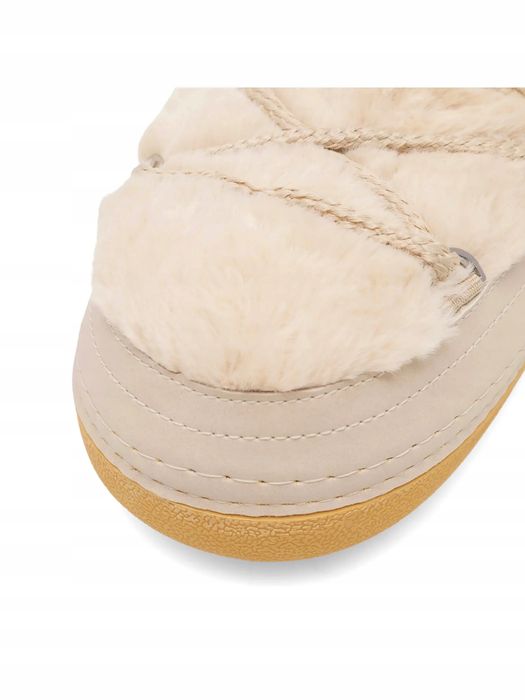 Deezee 40/41 Buty Damskie Śniegowce Seraphine N9038 Beżowe T1344