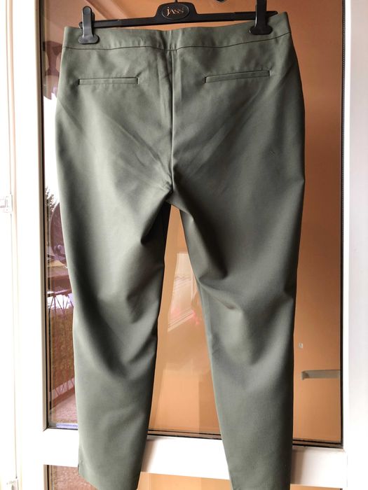 spodnie damskie oliwkowe 44