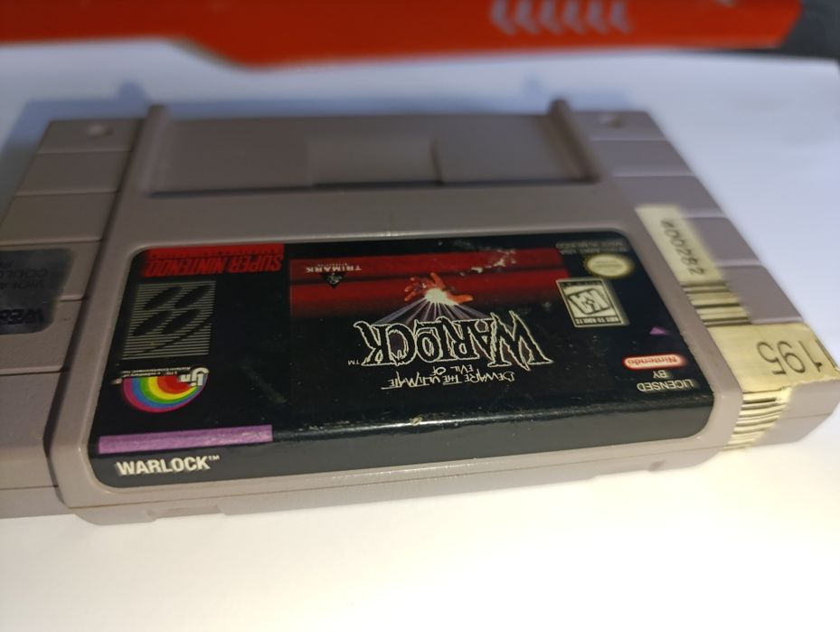 Warlock Super Nintendo SNES sprawna USA NTSC możliwa zamiana