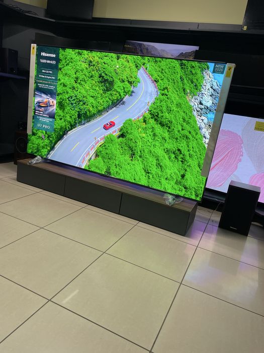 100ʼ MiniLed.  Hisense 100U7Q Pro. Новий.