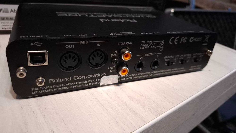 Interfejs audio Roland Quad-Capture