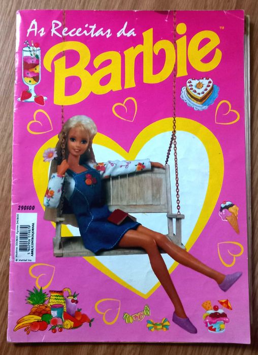 Revista Receitas da Barbie 1995
