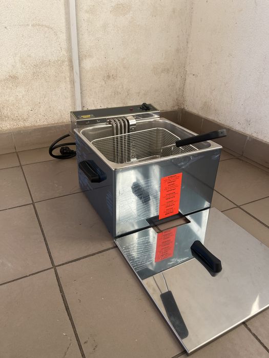 Чебуречниця-Фритюрниця Професійна Roller Grill обʼєм12 літрів Нова !!!