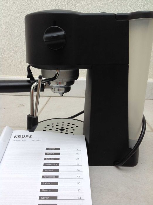 Máquina Café Krups Espresso Vivo art 880