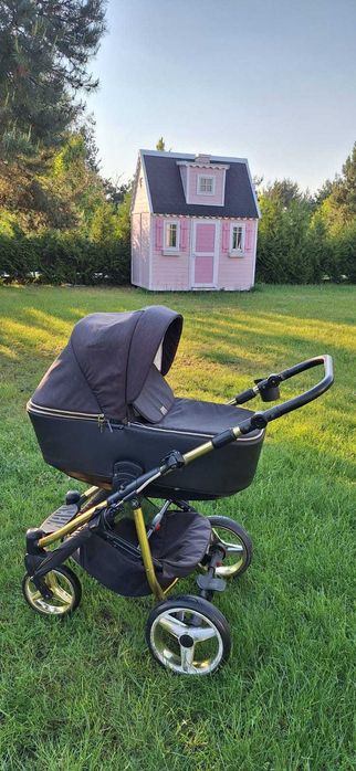 Wózek Acamex reggio specjal edition 2w1 złoto czarny