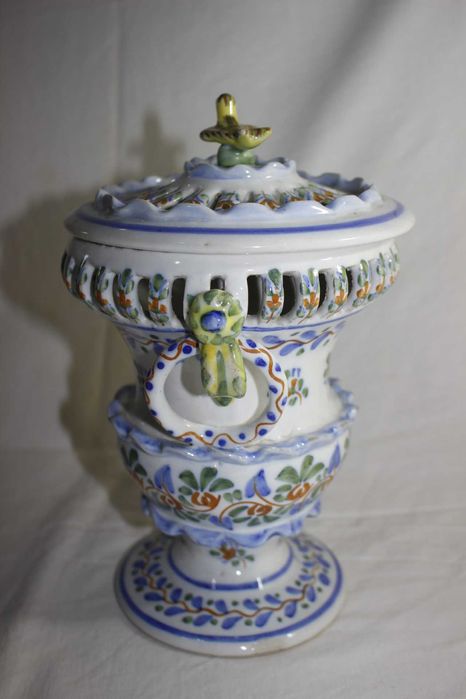 Jarrão - Ceramica de Manises - Gimeno Martinez - Anos 30 - Artesanal