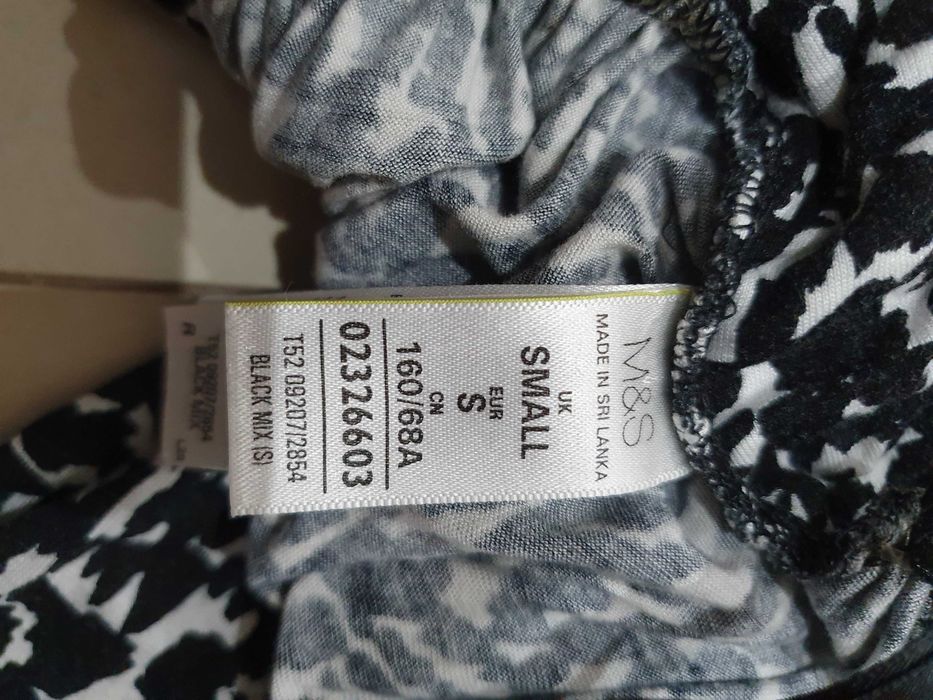 M&S Collection spodnie z  wiskozą damskie rozmiar S
