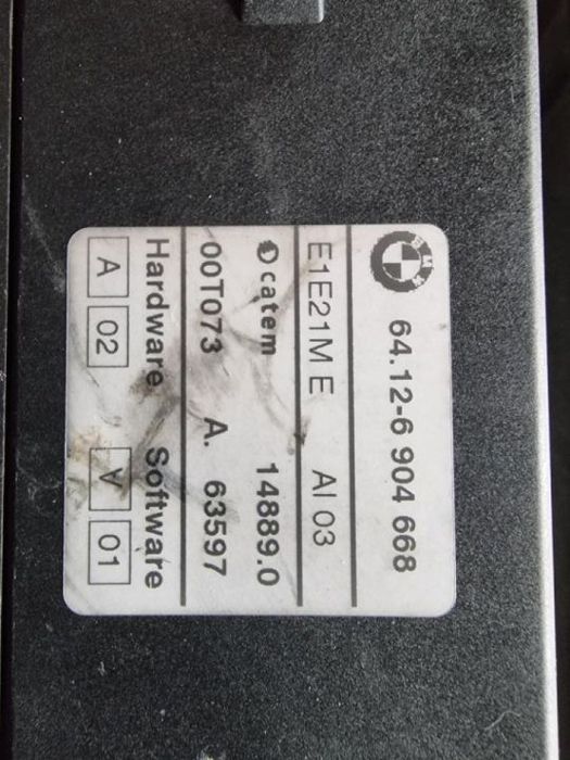 caldeira pré aquecimento Bmw 320D E46