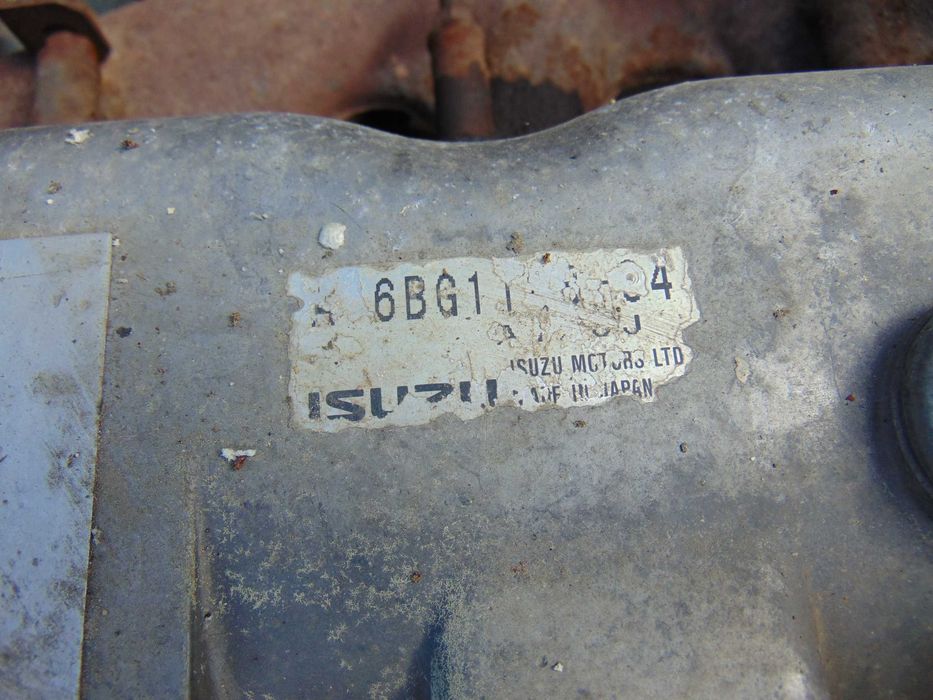 Silnik na części ISUZU 6BC1T części 6BC1T  JCB HITAHI ,TCM