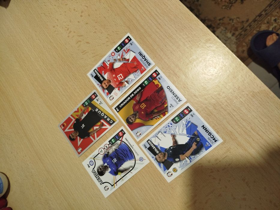 Lote 5 Cartas Match Attax All-Stars UEFA Euro 2024