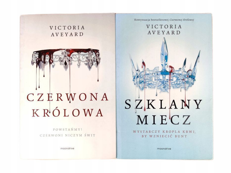 Czerwona Królowa + Szklany Miecz / Victora Aveyard