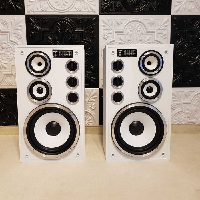 Kolumny Altus Tonsil 75 (Wersja Całkowicie Biała , Odbicie Lustrzane)