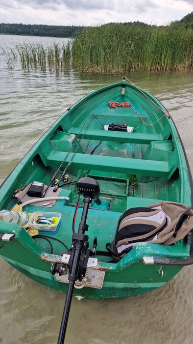 Duża łódź wedkarska Wanda+ Minnkota 55+koyosonic 120Ah