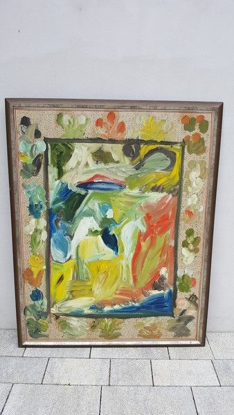 duży obraz malowany na dykcie