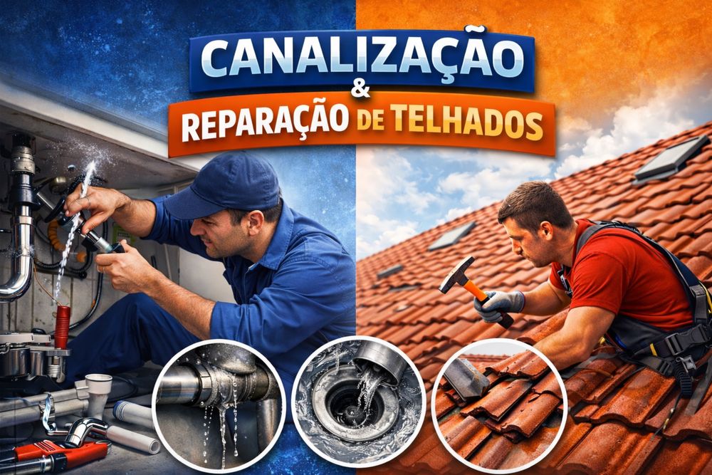 Serviços de Canalização e Reparação de Telhados