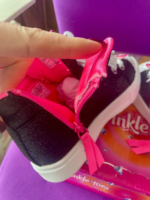 Нові светящиеся ботинки хайтопи кроссовки Skechers 28,5-29 р