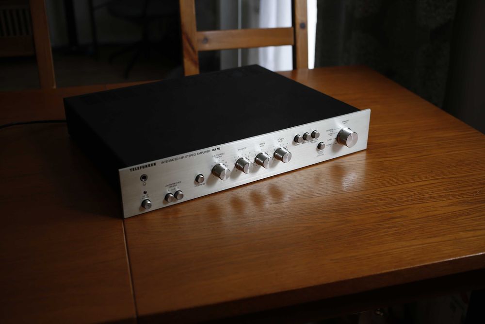 Wzmacniacz zintegrowany Telefunken CA 10, piękny stan, Kraków.