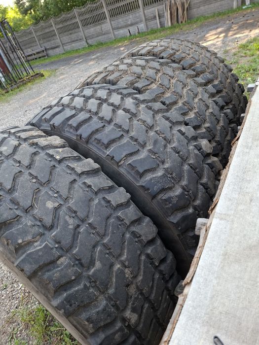 Koła tandem przyczepa beczkowóz 395/85r20