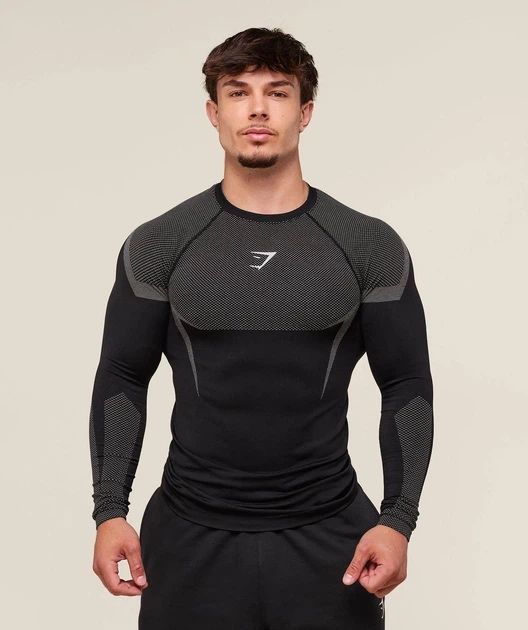 gymshark onyx v5 sleeve рашгард