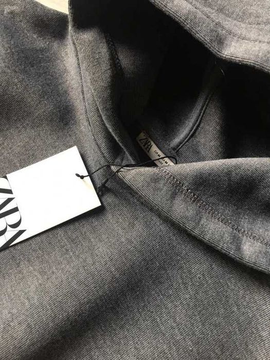 Bluza z kapturem S szara Zara