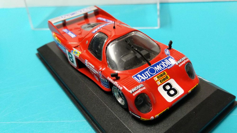 Rondeau M379B #8: 24h Le Mans 1981 (Venc Classe) - Miniatura IXO Collections 1/43