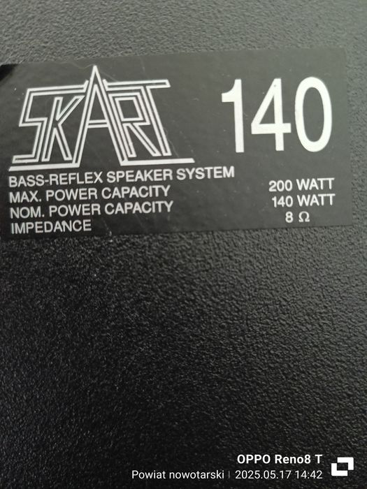 Wieża Technics + kolumny Skart